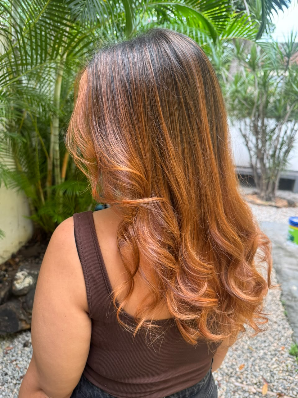 Cabelo acobreado
