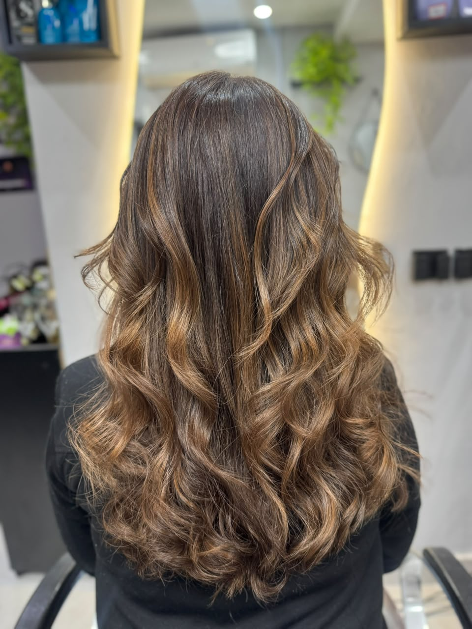 Cabelo com mechas